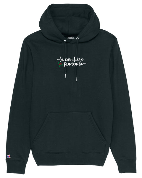 Sweat à capuche « Noël Houx La La »