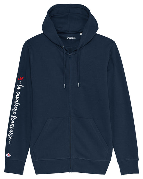 Sweat zippé à capuche « Qappy »