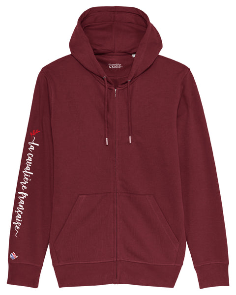 Sweat zippé à capuche « Qappy »